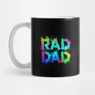 'Rad Dads 80s' Amazing Eighties Vintage Gift Mug